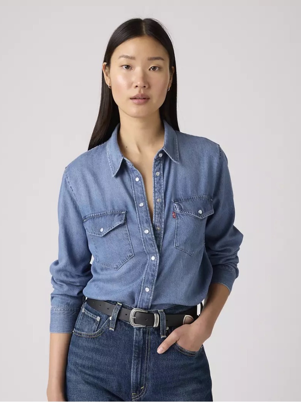 Levi's® Premium ICONIC WESTERN DENIM SHIRT - Picture 15 of 15